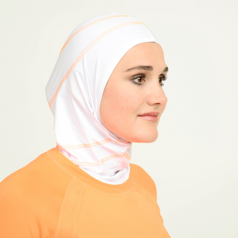 Orange Stripes Miran Sports Hijab